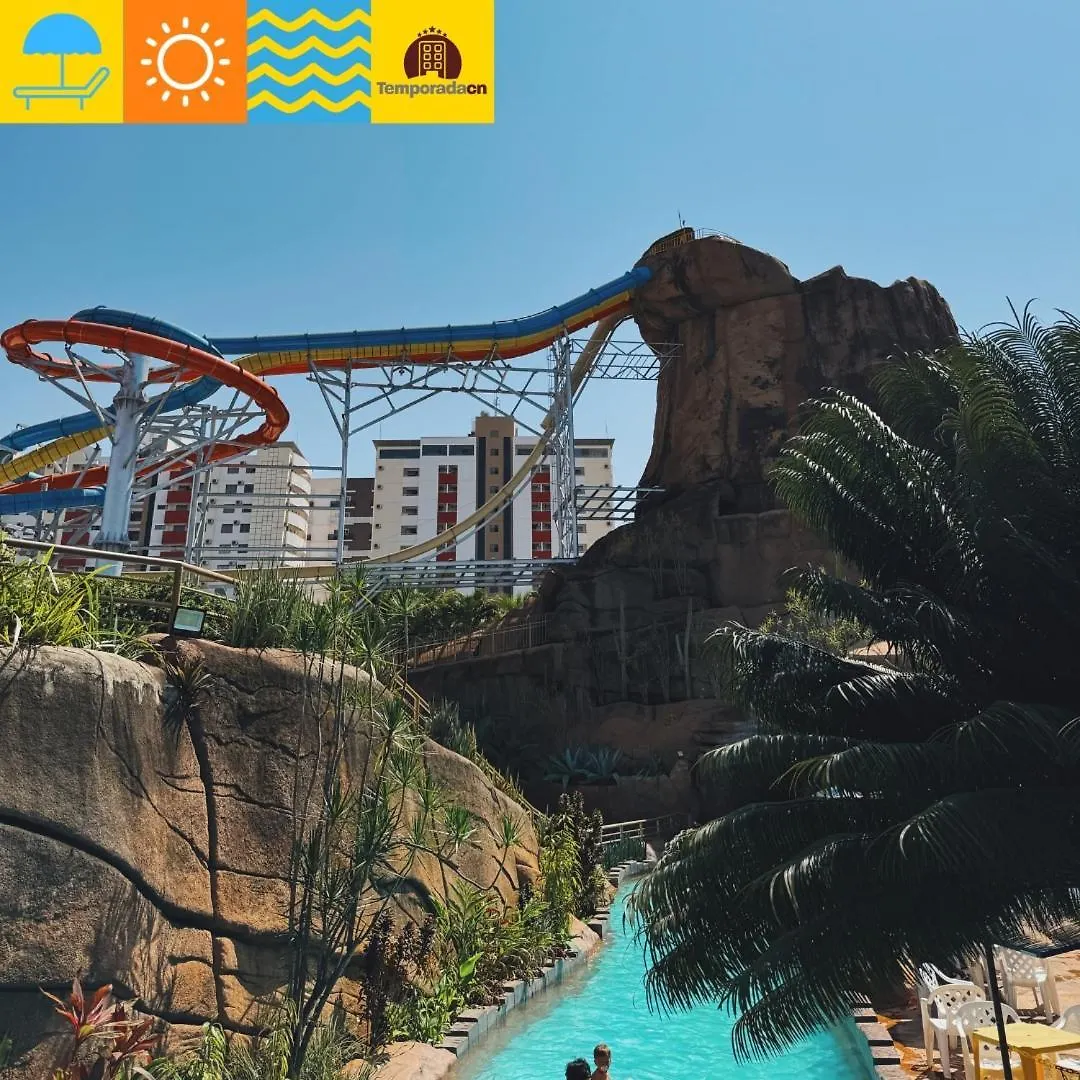 شقة فندقية كلدس نوفاس Diroma Spazzio Com Acesso Ao Acqua Park - Temporada Cn